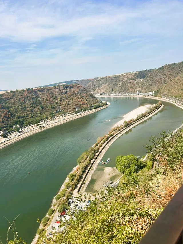 Den einmaligen Blick von der Loreley ließ man sich natürlich auch nicht entgehen.