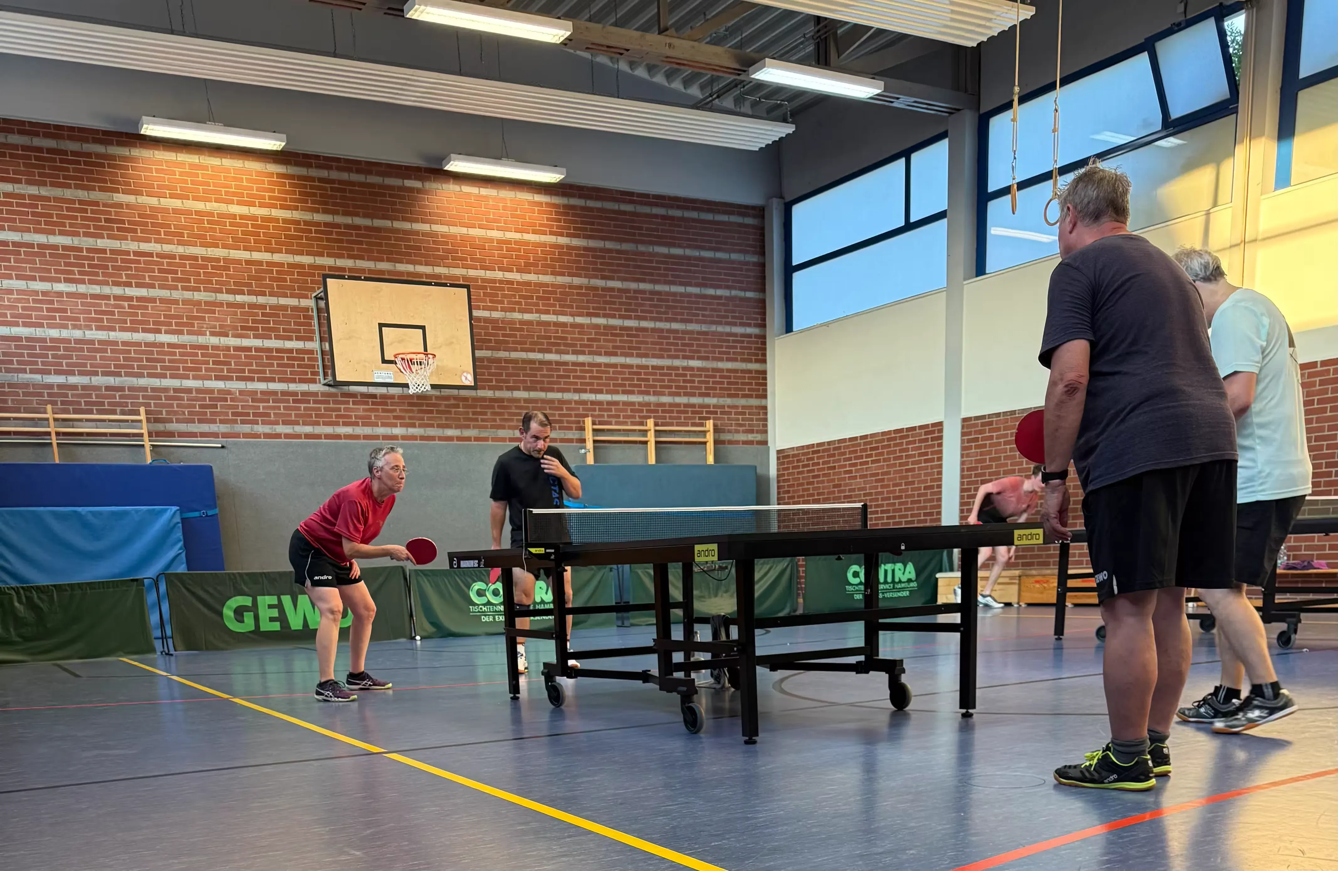 Training beim TTC Grün-Weiß Bad Hönningen